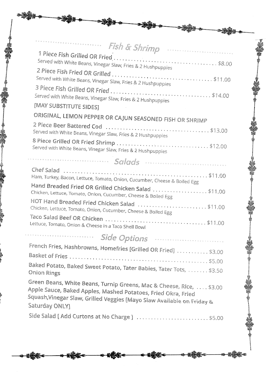 Rusty Rooster Menu - Image 6